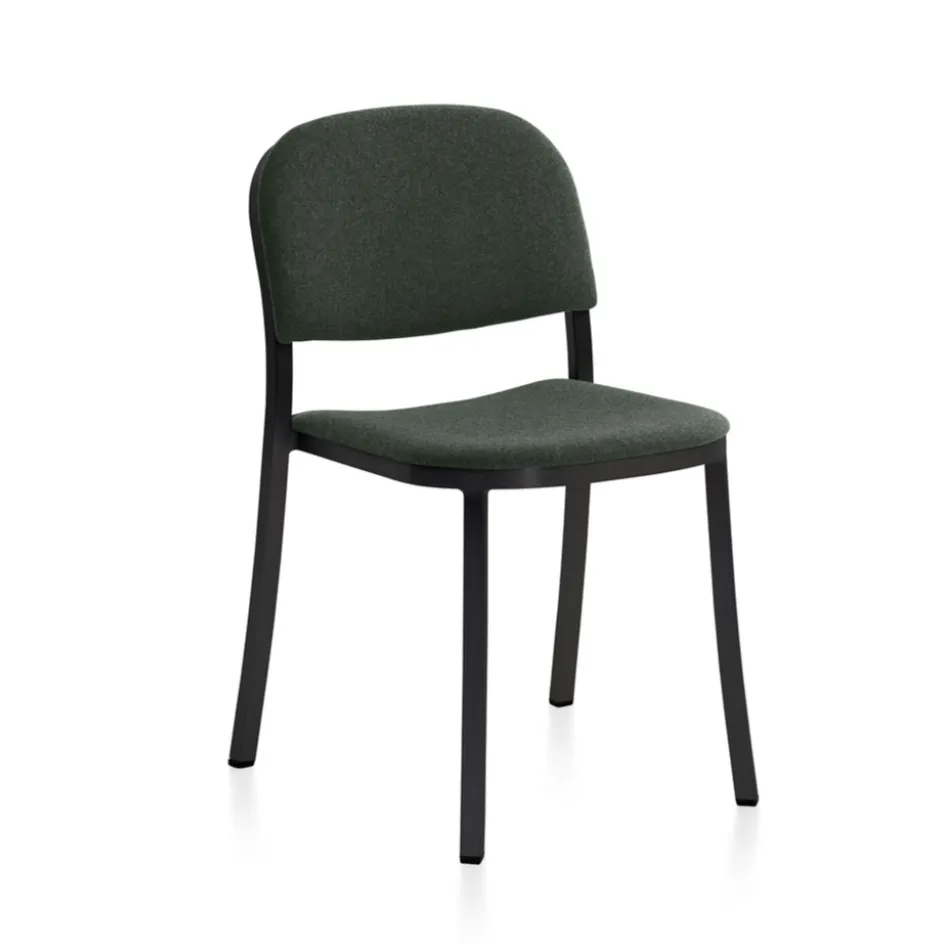 1 Inch Stacking Chair Upholstered