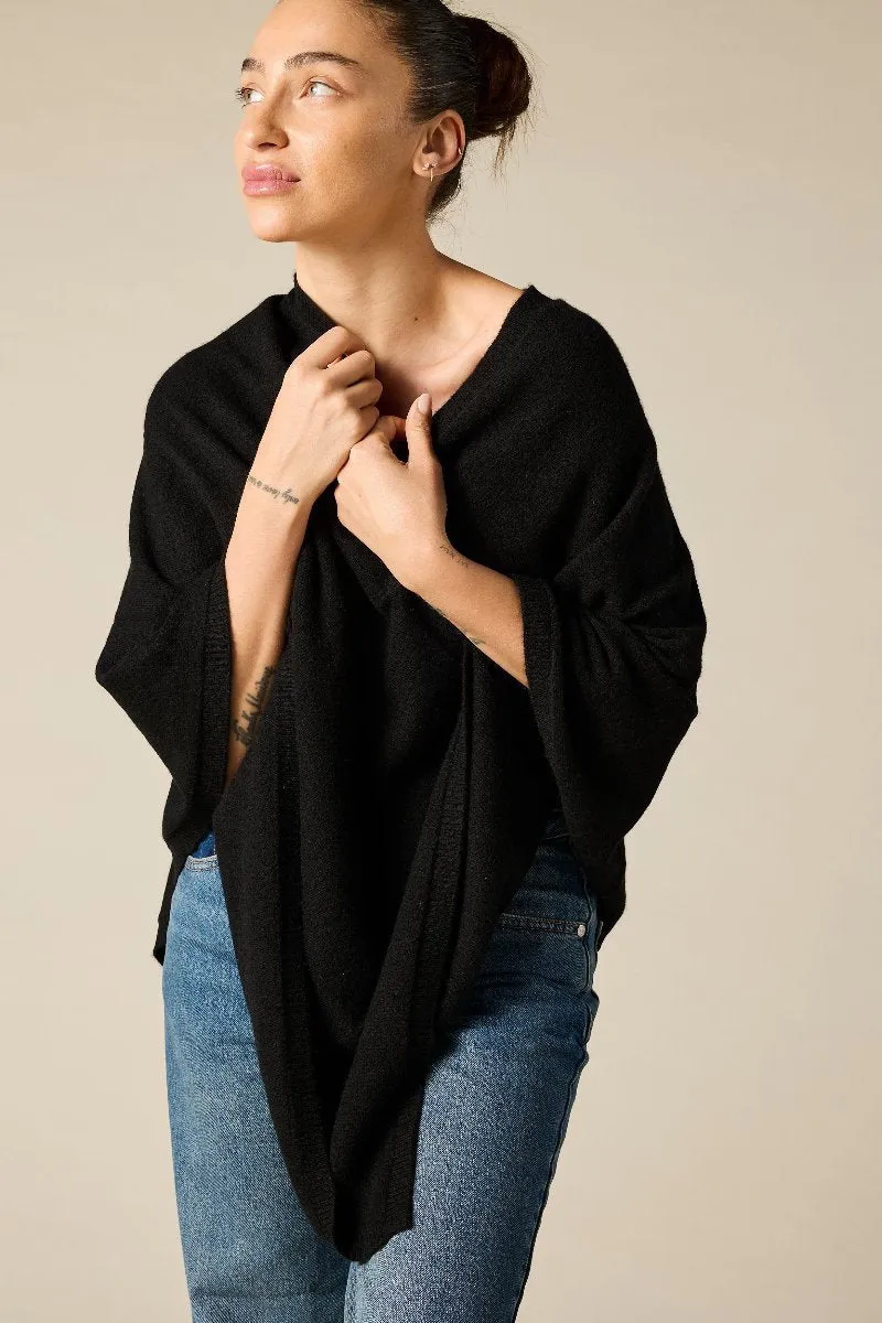 100% Cashmere Poncho (small)