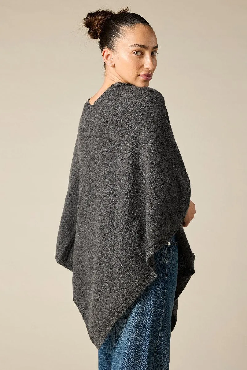 100% Cashmere Poncho (small)