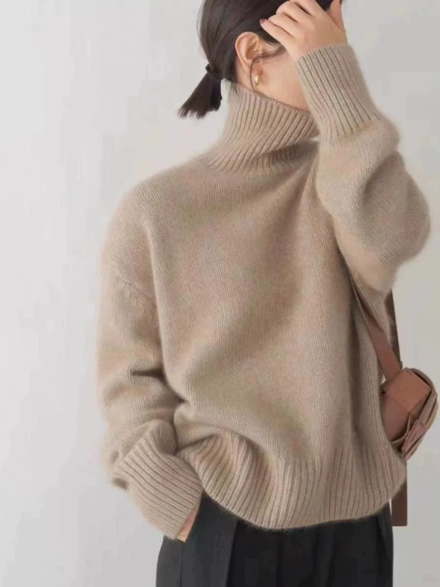 100% pure Women's Loose Sweater