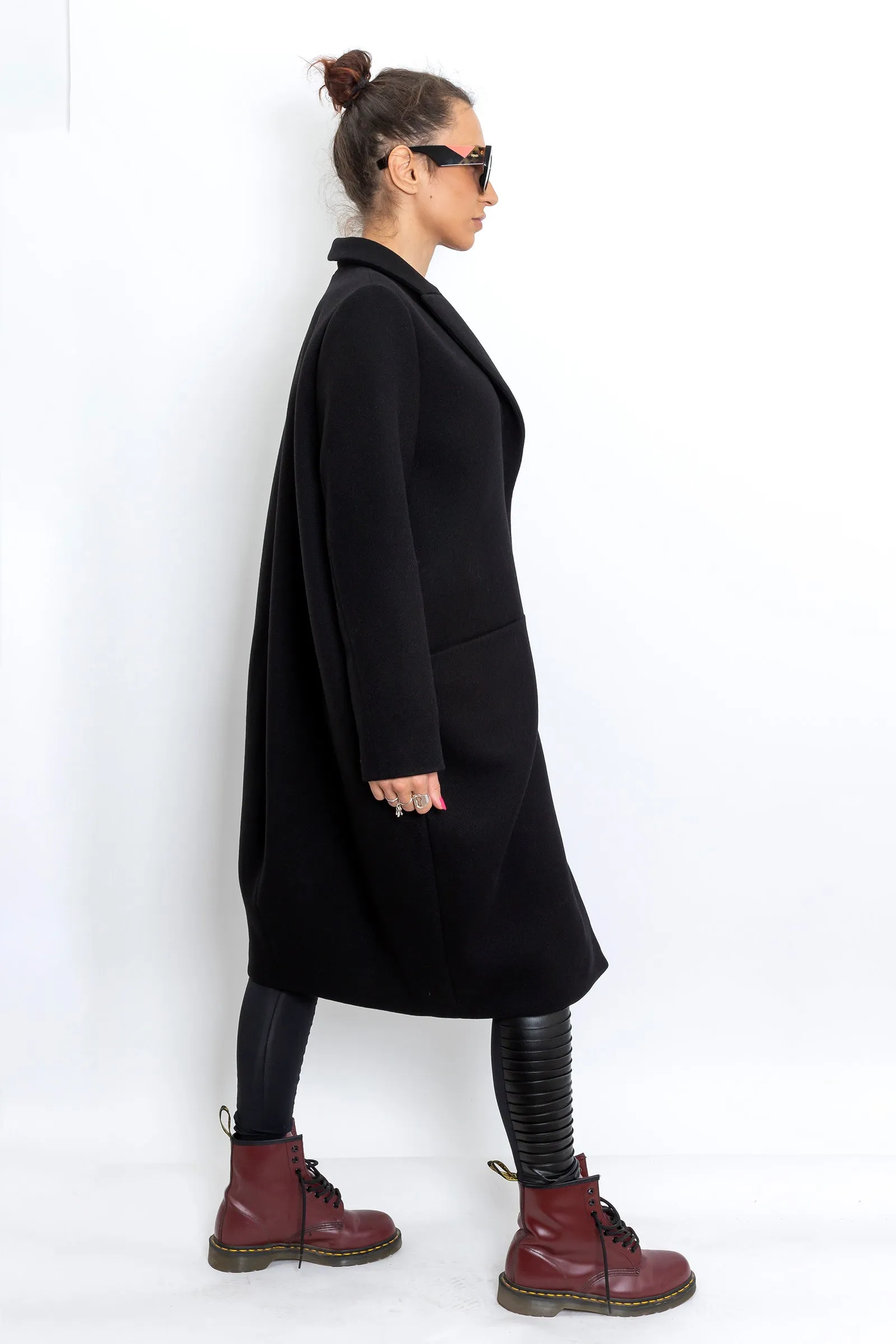 100% Wool Winter Coat for Women