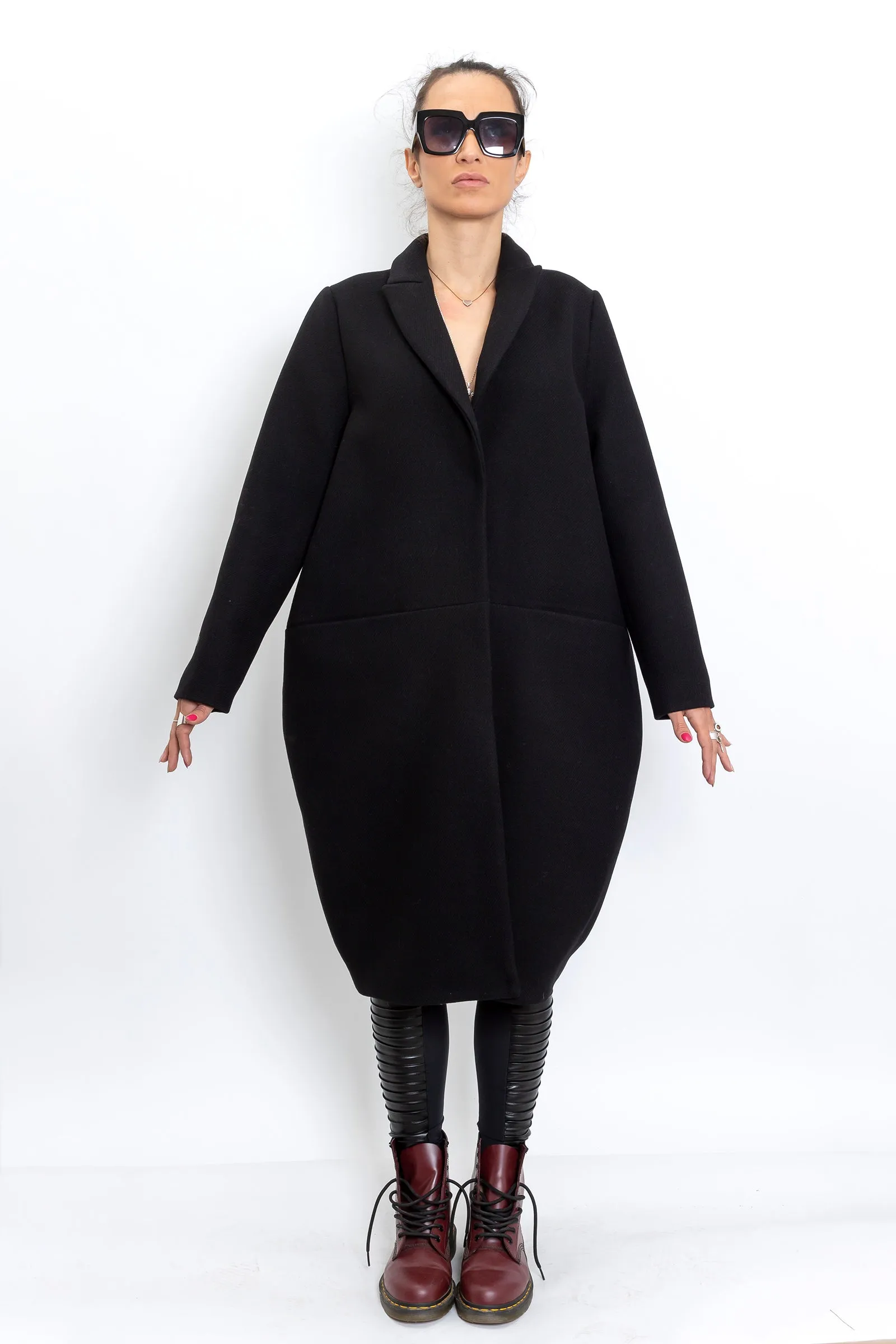 100% Wool Winter Coat for Women