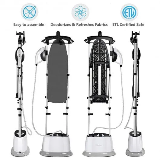 1600W Powerful Fast Dual Heat Garment Cloth Steamer