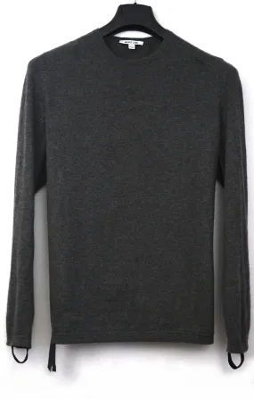 2003 Fine Cashmere Sweater with Cuff Straps and Extended Side Zipper