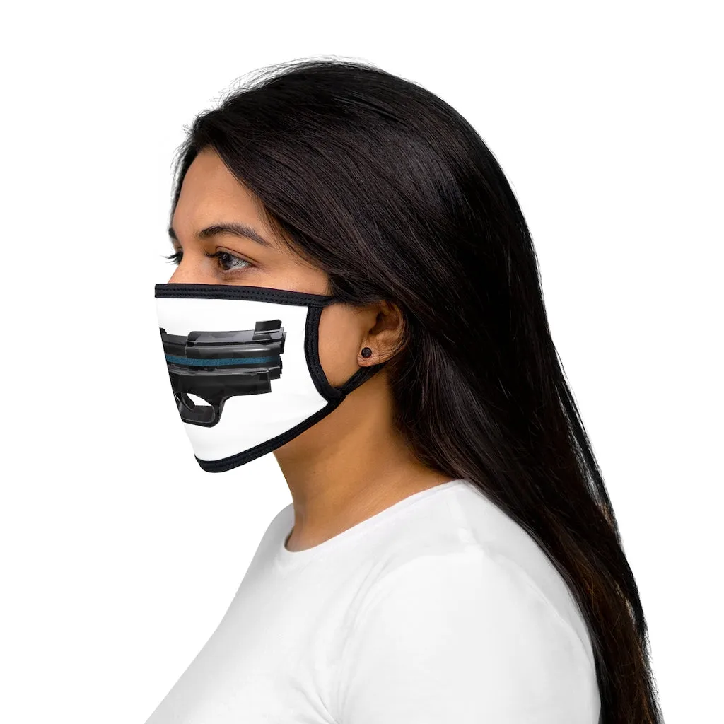 22 Calibur Mixed-Fabric Face Mask