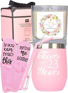 23rd Birthday Gifts for Women, 23rd Birthday, 23rd Birthday Tumbler, 23rd Birthday