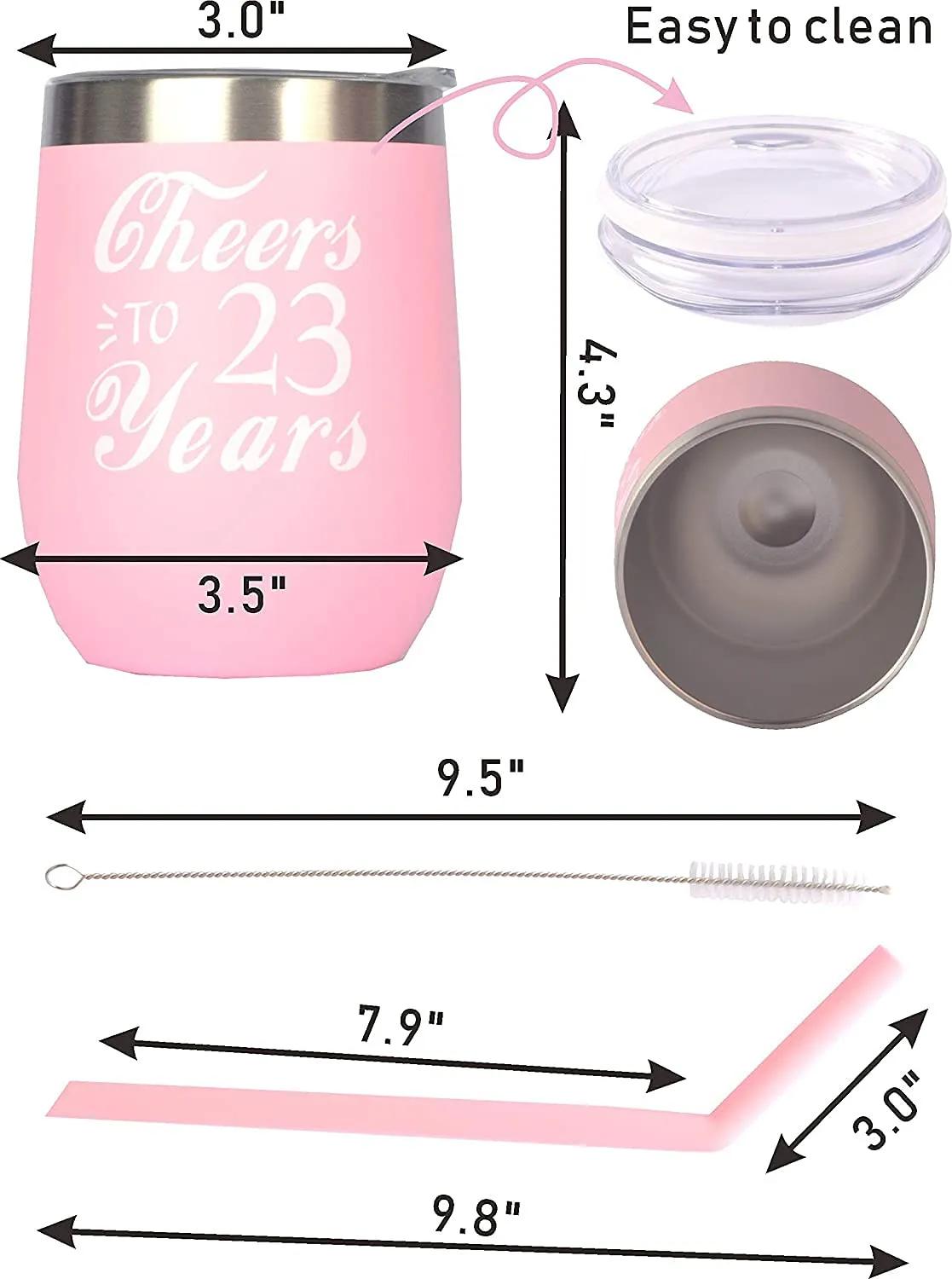 23rd Birthday Gifts for Women, 23rd Birthday, 23rd Birthday Tumbler, 23rd Birthday