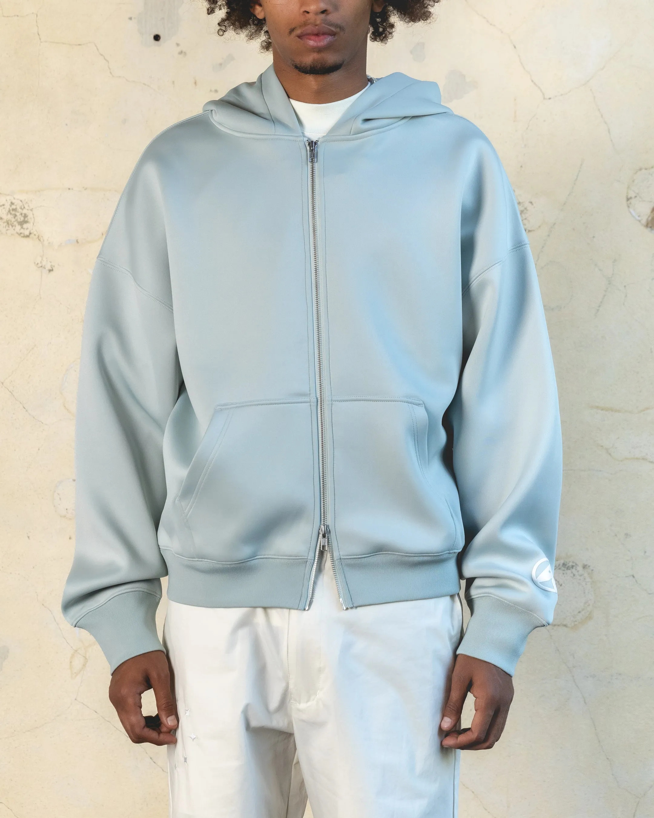 404 Function Zip Hoodie Sage