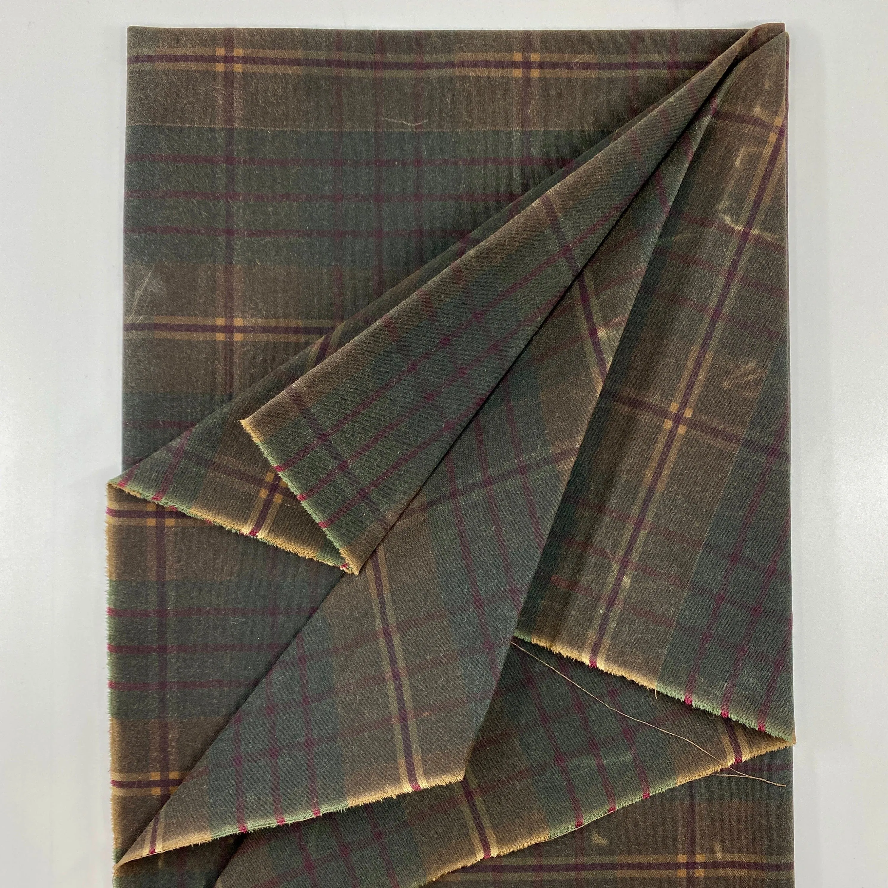 6.25 Ounce Waxed Canvas - Autumn Plaid