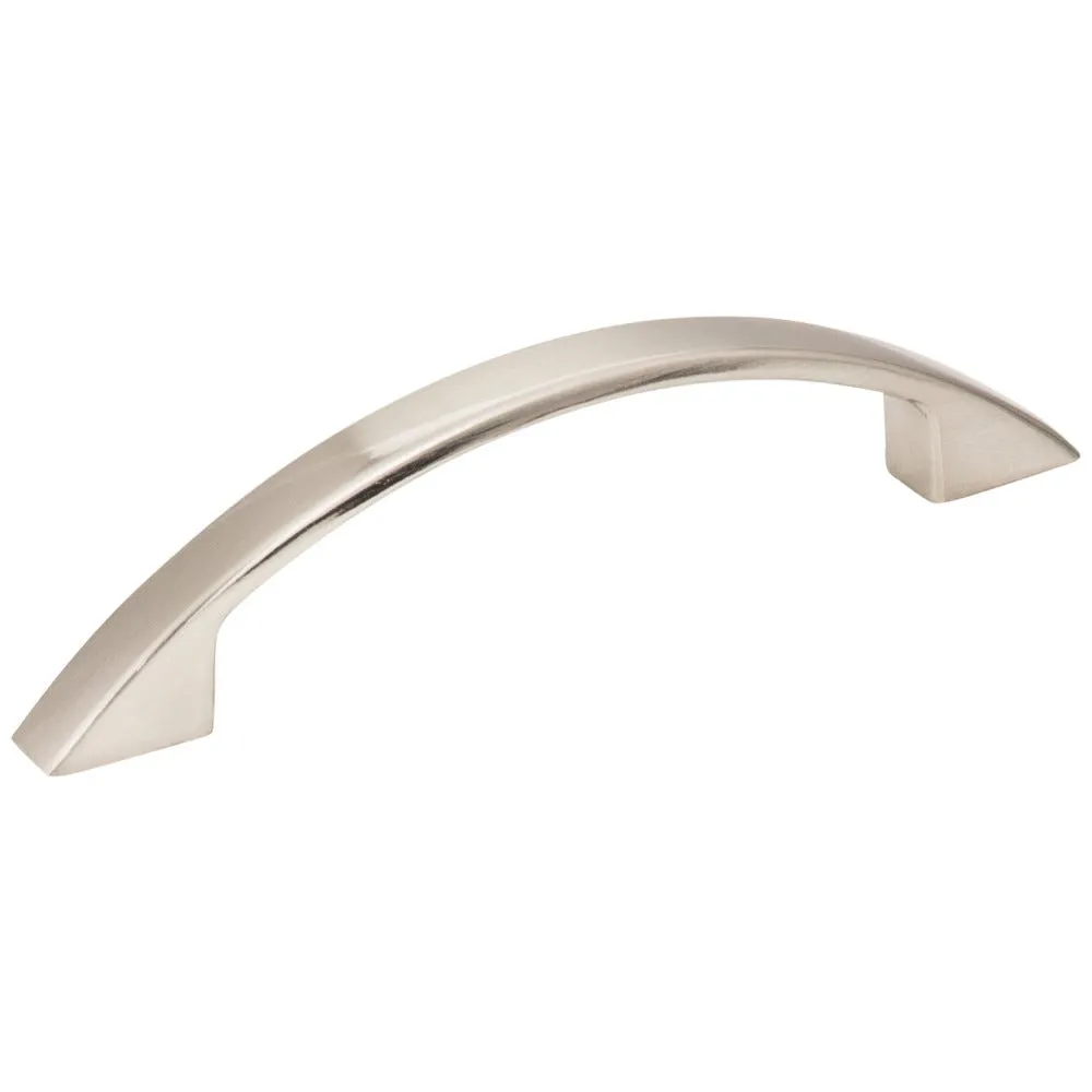 96 mm Center-to-Center Satin Nickel Arched Somerset Cabinet Pull, #8004-SN