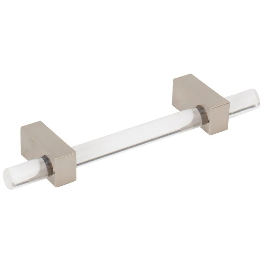 96 mm Center-to-Center Satin Nickel Spencer Cabinet Bar Pull