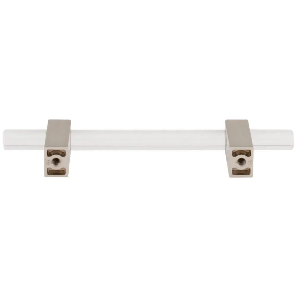 96 mm Center-to-Center Satin Nickel Spencer Cabinet Bar Pull