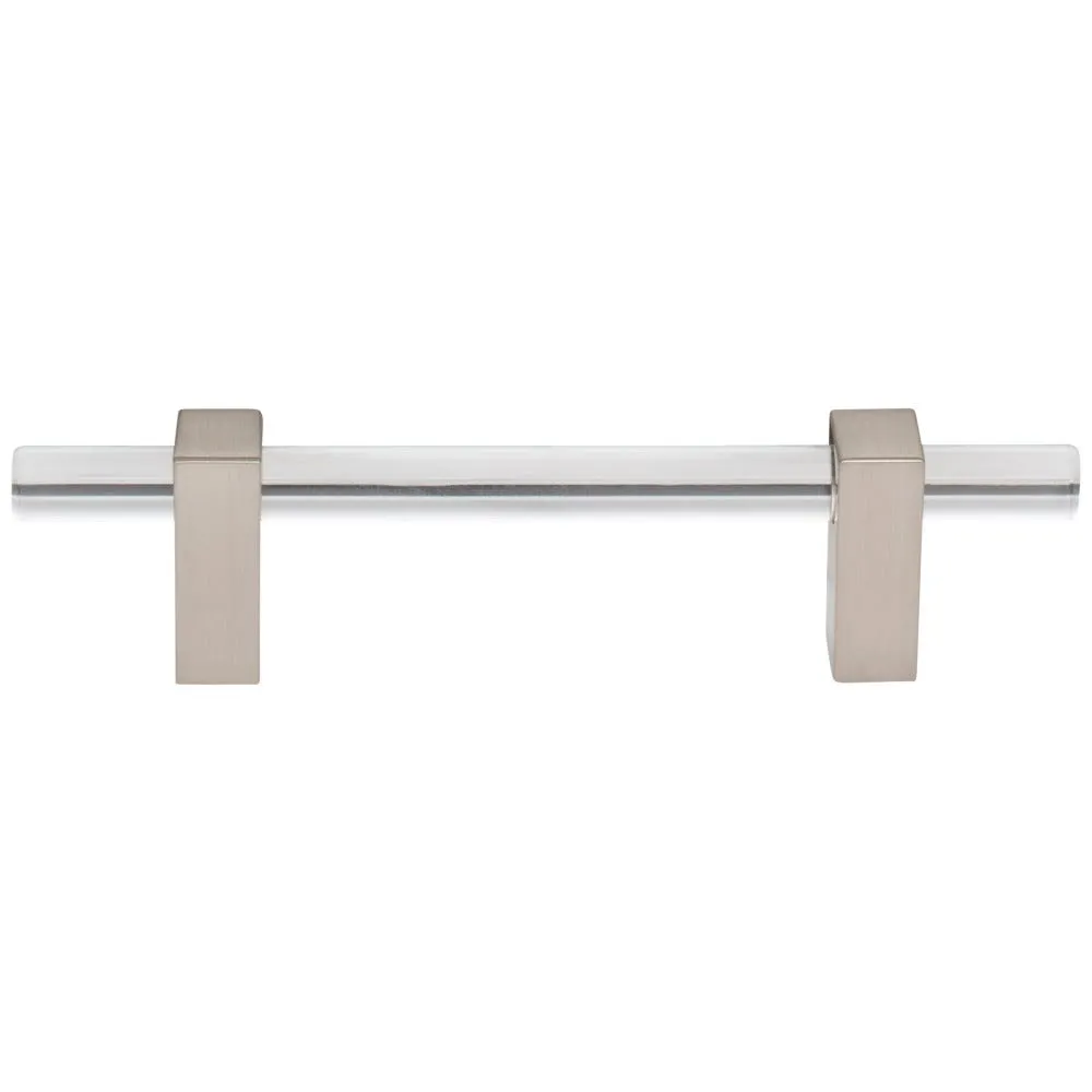 96 mm Center-to-Center Satin Nickel Spencer Cabinet Bar Pull