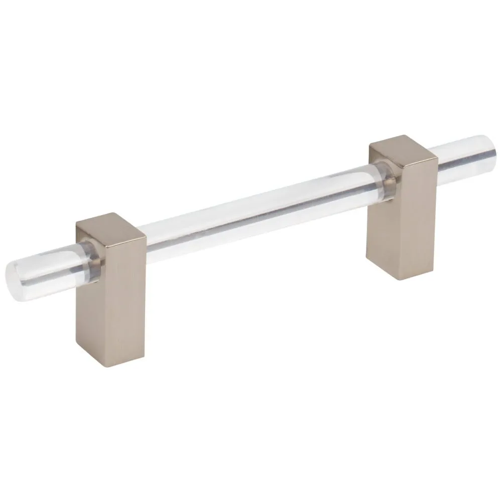 96 mm Center-to-Center Satin Nickel Spencer Cabinet Bar Pull