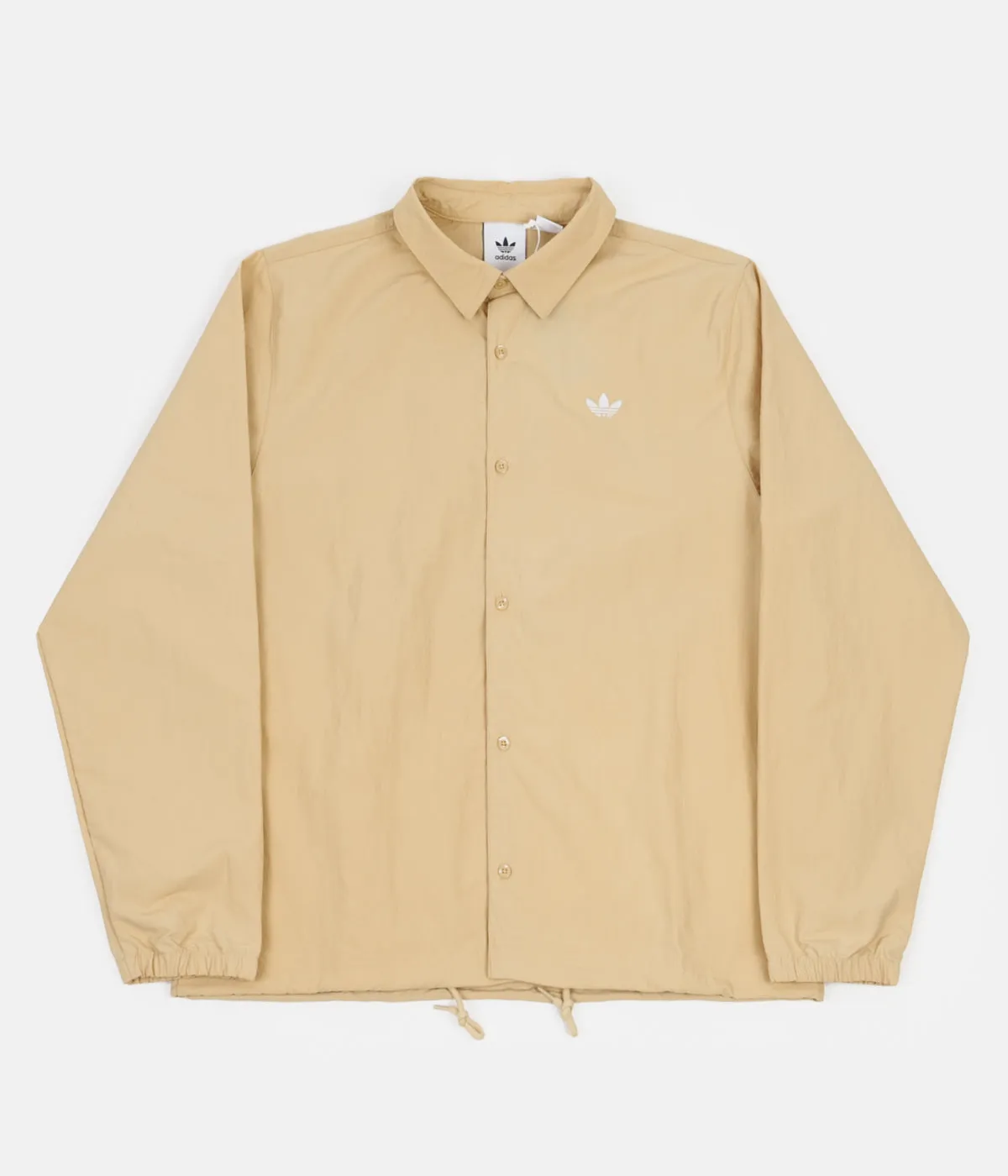 Adidas Coach Shirt - Hazy Beige / White