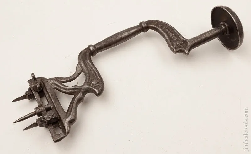 A.J. PALMER December 3, 1878 Patent Washer Cutter Brace - 70865R