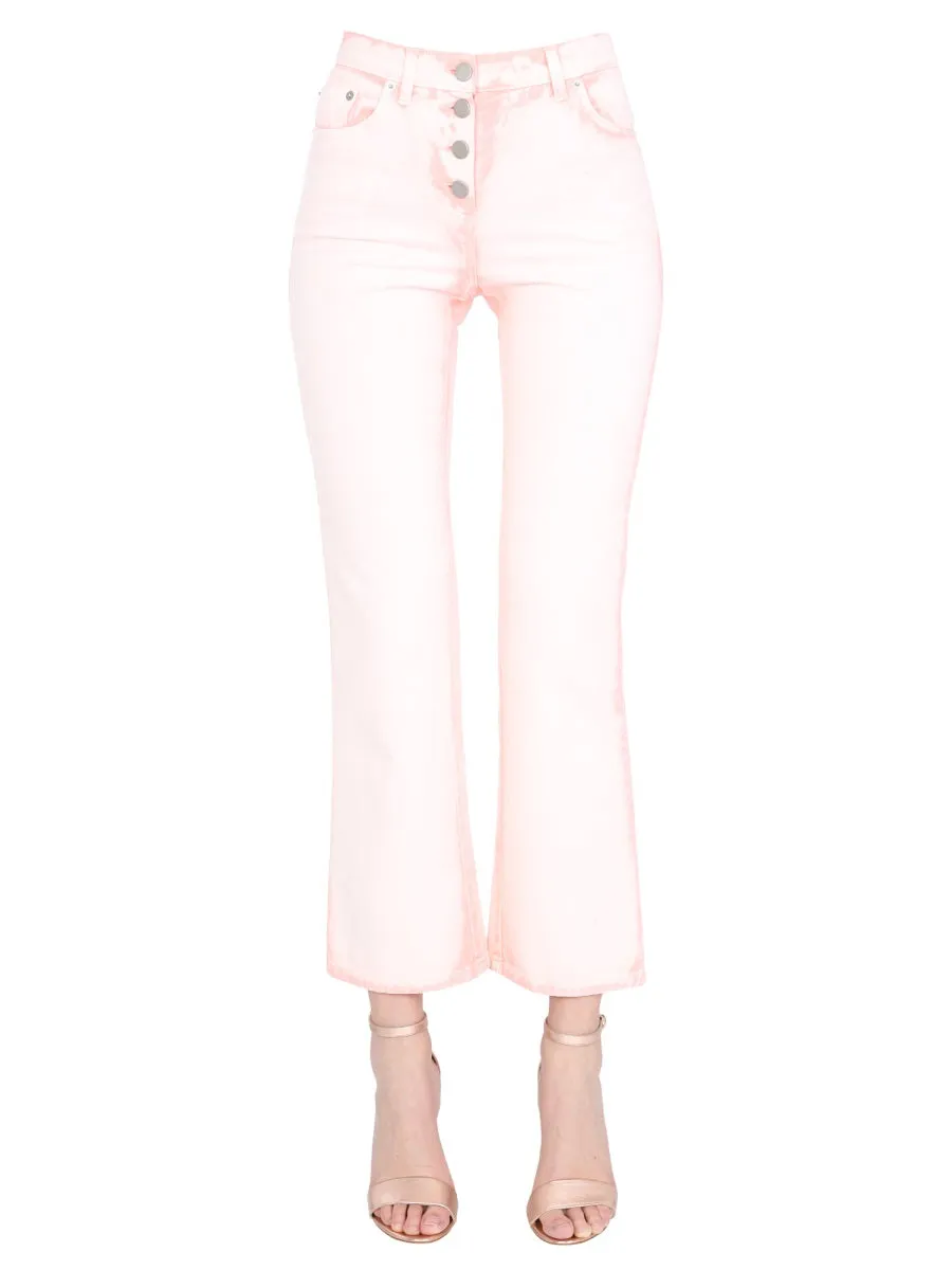 Alberta Ferretti Sorbet Sky Dye Flared Pants