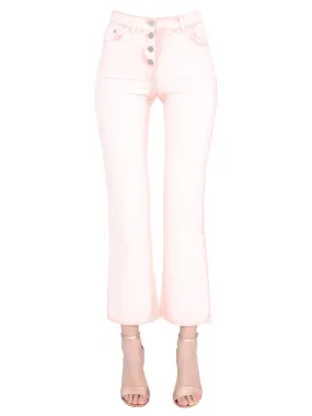 Alberta Ferretti Sorbet Sky Dye Flared Pants