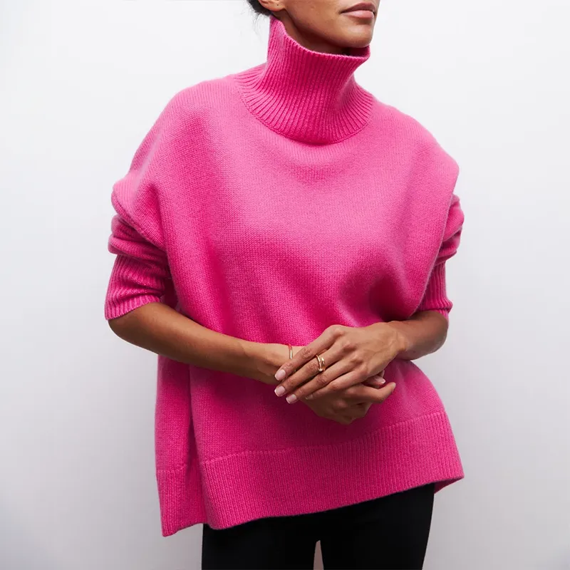 AMELIA™ | Luxe Knit Turtleneck Sweater