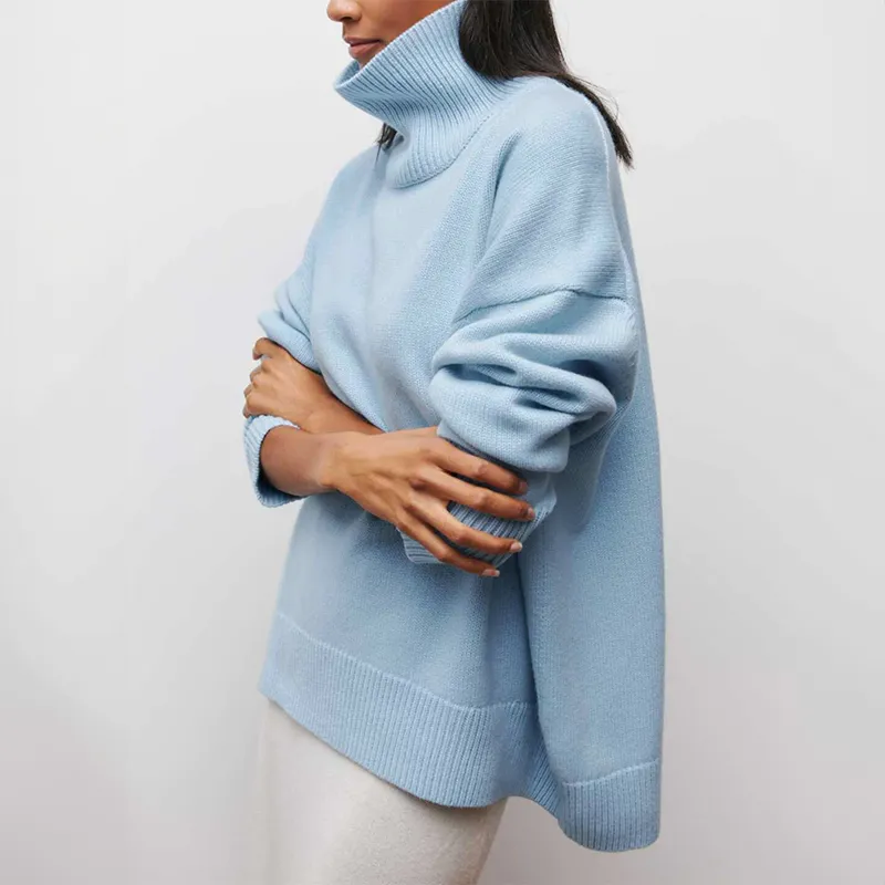 AMELIA™ | Luxe Knit Turtleneck Sweater