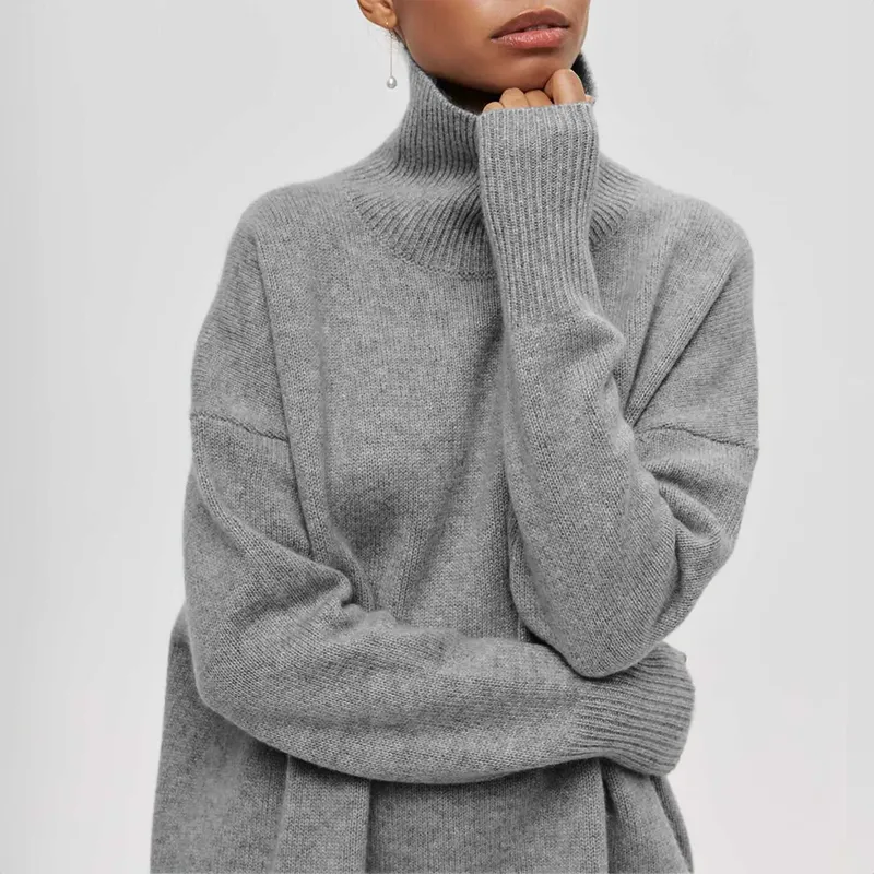 AMELIA™ | Luxe Knit Turtleneck Sweater