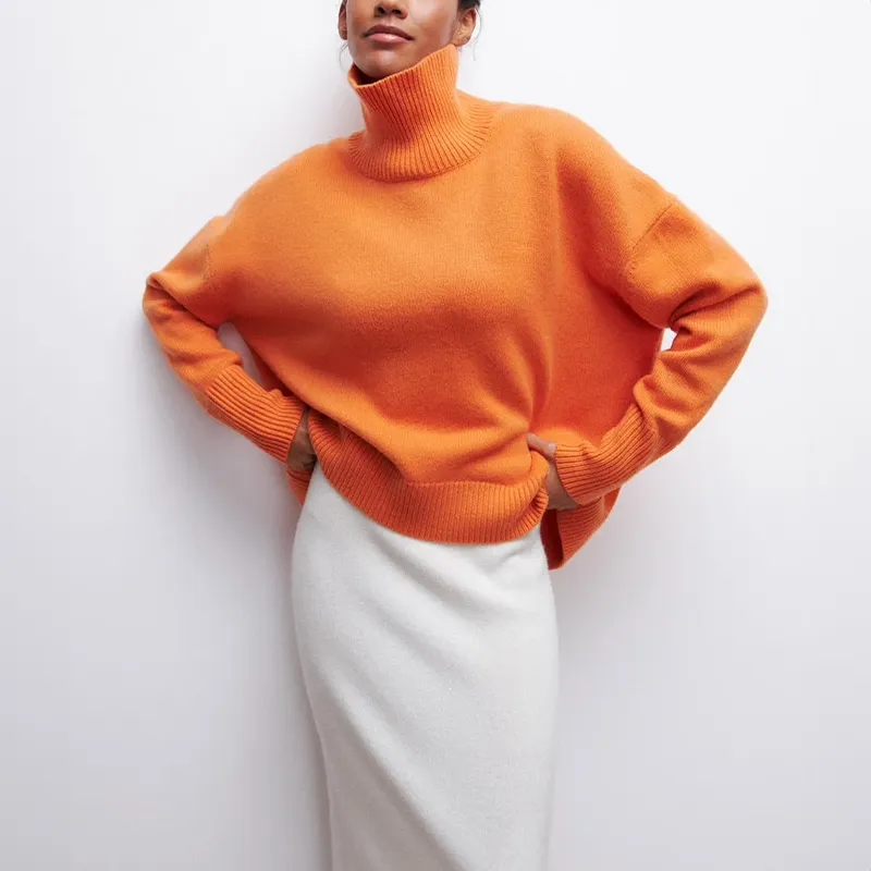 AMELIA™ | Luxe Knit Turtleneck Sweater