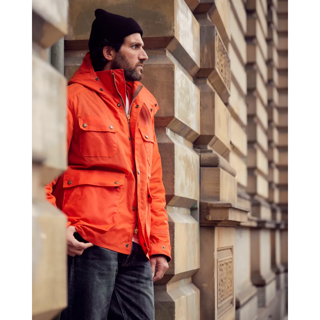 Arctic Kingsland Parka - Waxed Orange