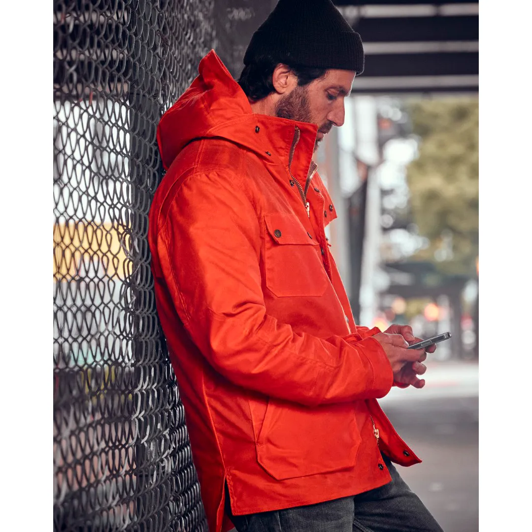 Arctic Kingsland Parka - Waxed Orange