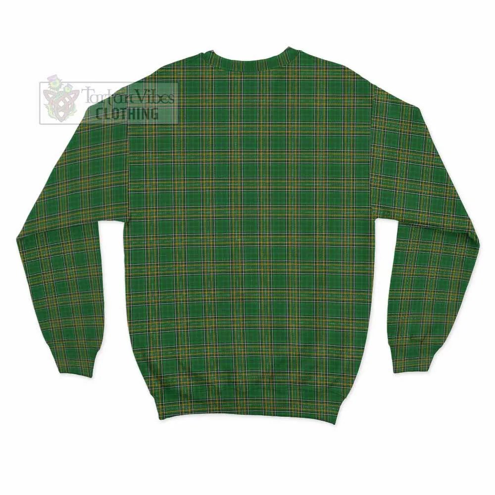 Armstrong Irish Clan Tartan Sweatshirt with Coat of Arms