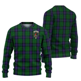 Armstrong Tartan Ugly Sweater with Family Crest