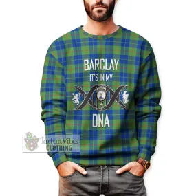 Barclay Hunting Ancient Tartan Sweatshirt with Family Crest DNA In Me Style