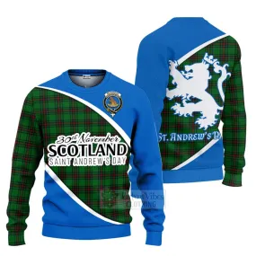 Beveridge Family Crest Tartan Ugly Sweater Celebrate Saint Andrew's Day in Style