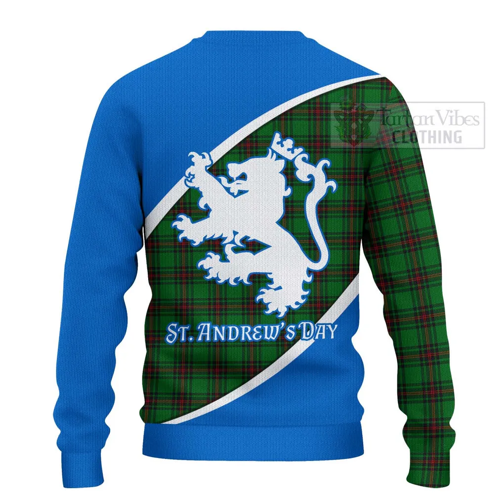 Beveridge Family Crest Tartan Ugly Sweater Celebrate Saint Andrew's Day in Style