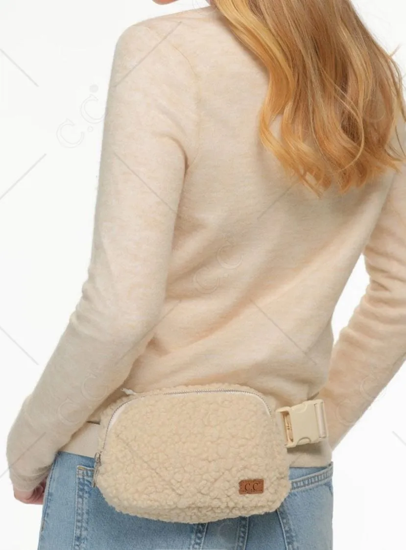 BGS0057 Nina Sherpa Fleece Fanny Pack