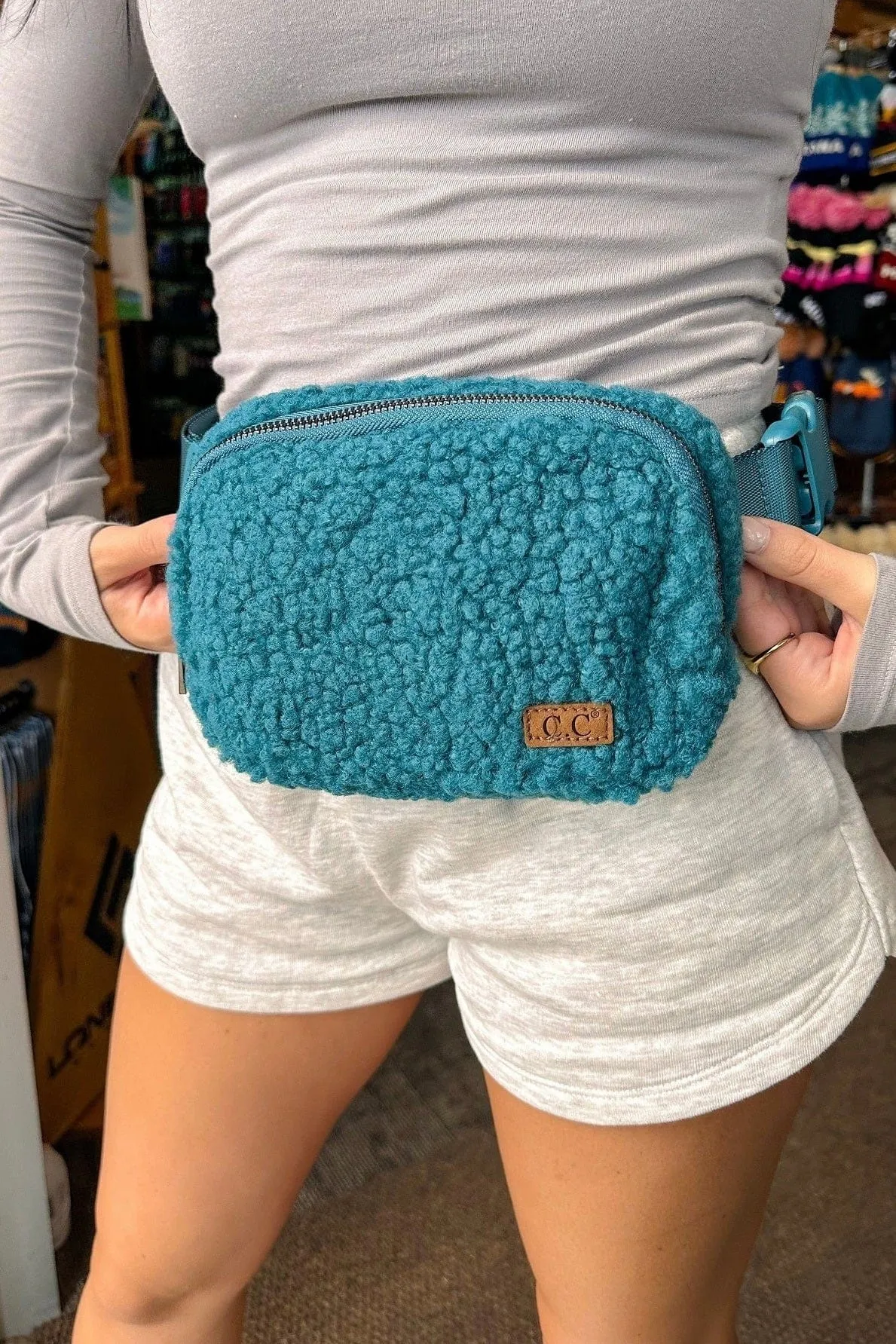 BGS0057 Nina Sherpa Fleece Fanny Pack