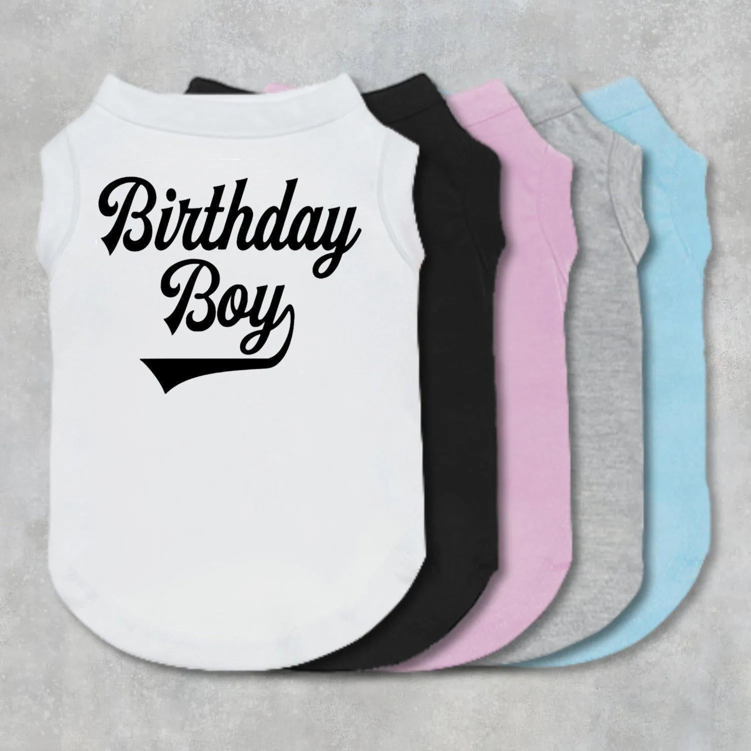 Birthday Boy Pet Shirt