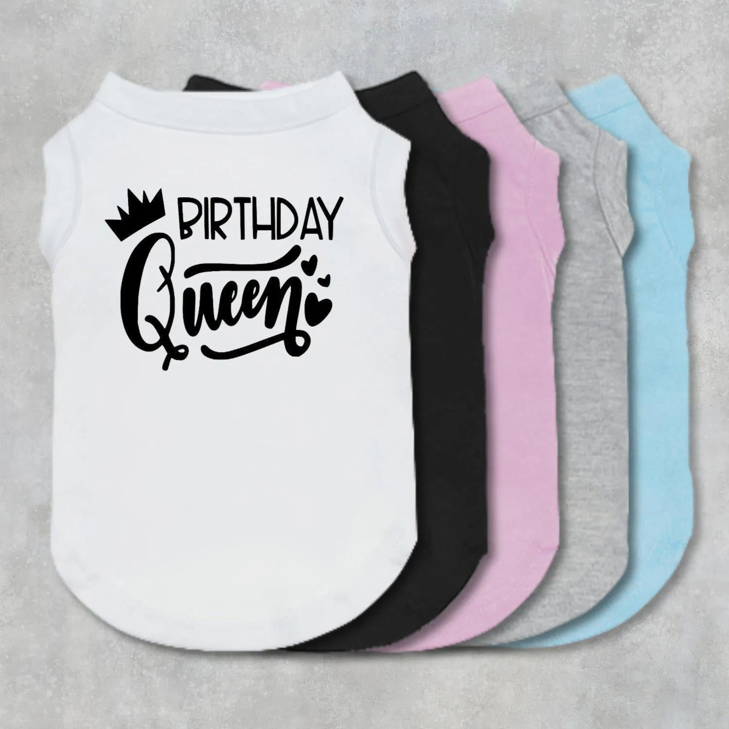 Birthday Queen Pet Shirt