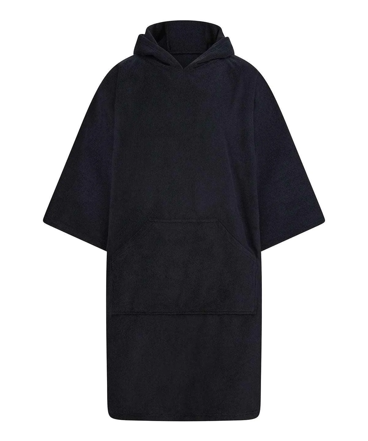 Black - Adults poncho