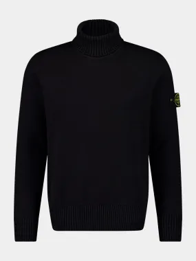 Black Turtleneck Sweater