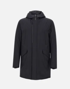 Black Waterproof Winter Parka