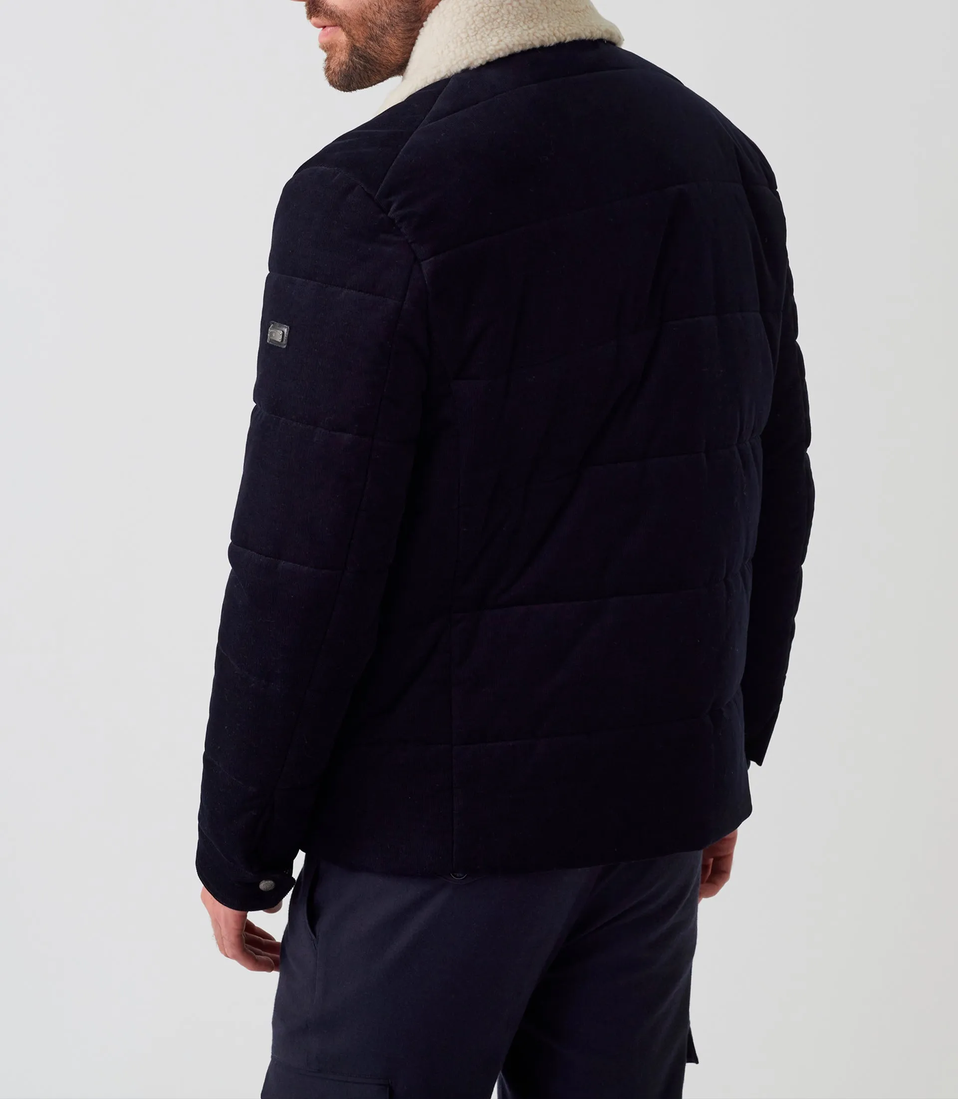 Blouson matelassé marine "Faudil"