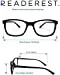 Blue-Light-Blocking-Reading-Glasses-Black-0-75-Magnification-Computer-Glasses