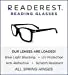 Blue-Light-Blocking-Reading-Glasses-Black-0-75-Magnification-Computer-Glasses