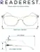 Blue-Light-Blocking-Reading-Glasses-Clear-1-00-Magnification-Computer-Glasses