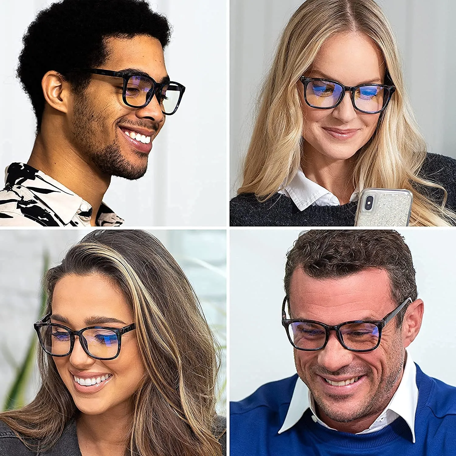 Blue-Light-Blocking-Reading-Glasses-Granite-0-00-Magnification-Computer-Glasses