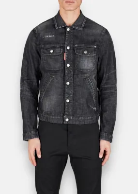 Boxy Jean Jacket Dsquared2