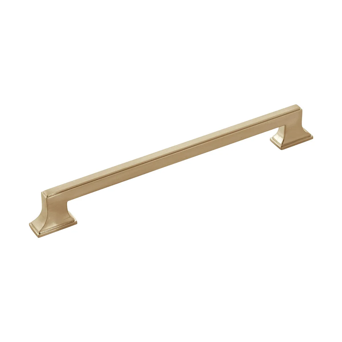 Brownstone Collection Pull 8-13/16 Inch (224mm) Center to Center Champagne Bronze Finish