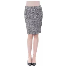 BYBLOS Black Wool Women Skirt