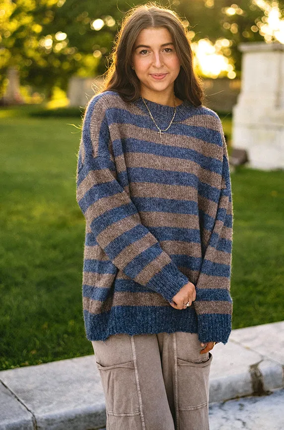 Campfire Stripe Wool Sweater