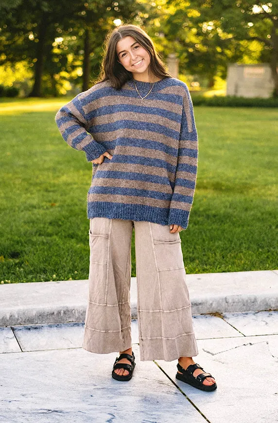 Campfire Stripe Wool Sweater